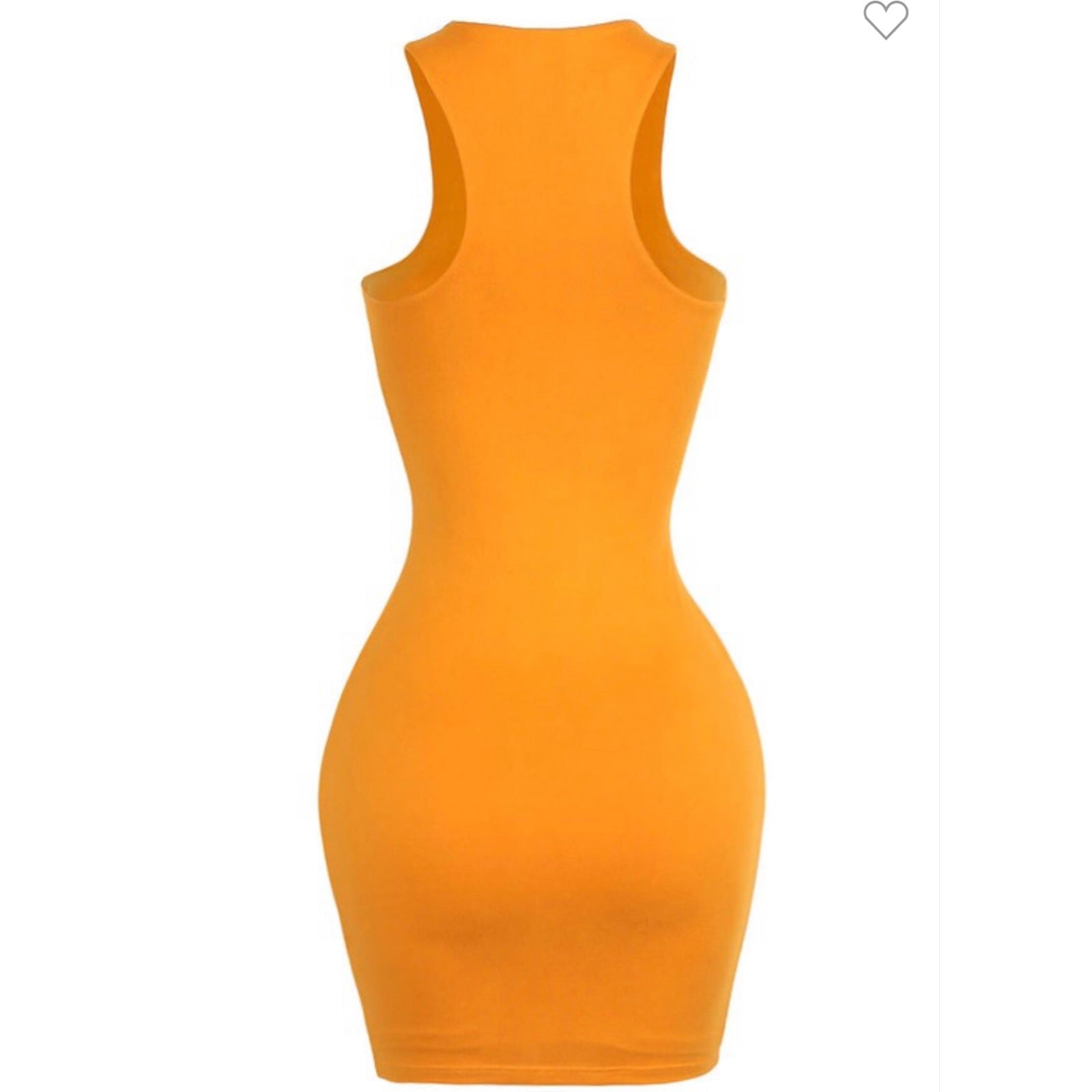 Marsha Mustard Bodycon Dress